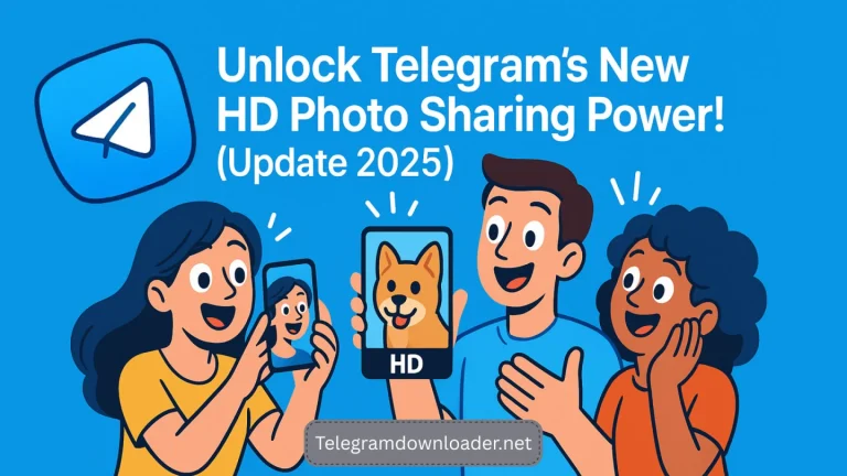 Telegram HD Photo Sharing Power
